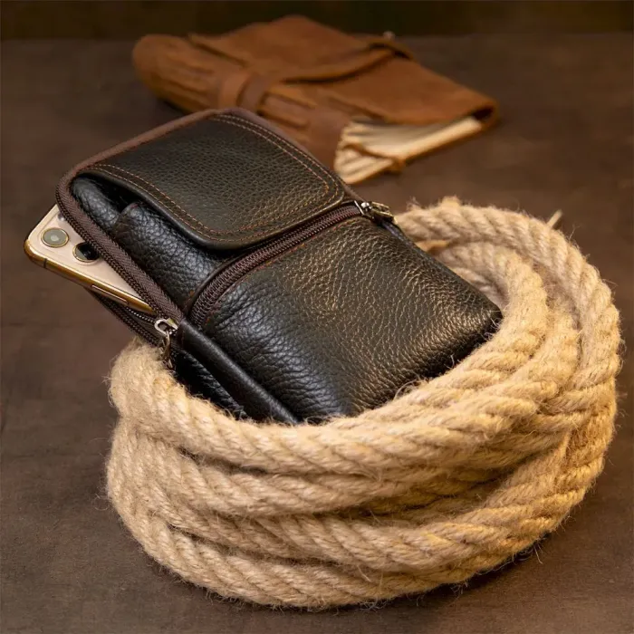 Сумка унісекс на пояс на два відділення Vintage 20427