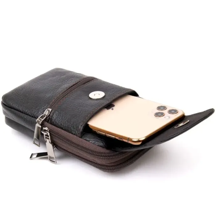 Сумка унісекс на пояс на два відділення Vintage 20427