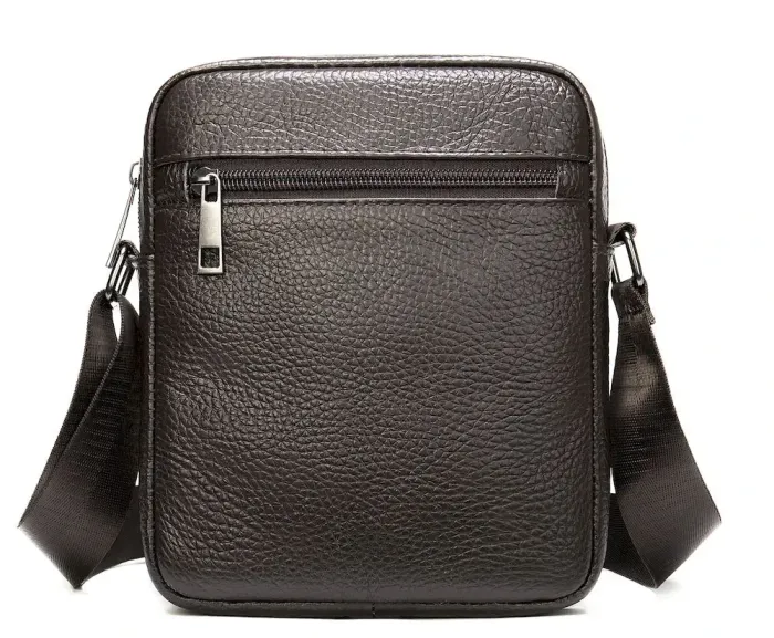 Сумка вертикальна компактна 14993 Vintage Коричнева