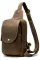 Сумка винтажная через плечо мужская Vintage 14855 Коричневая