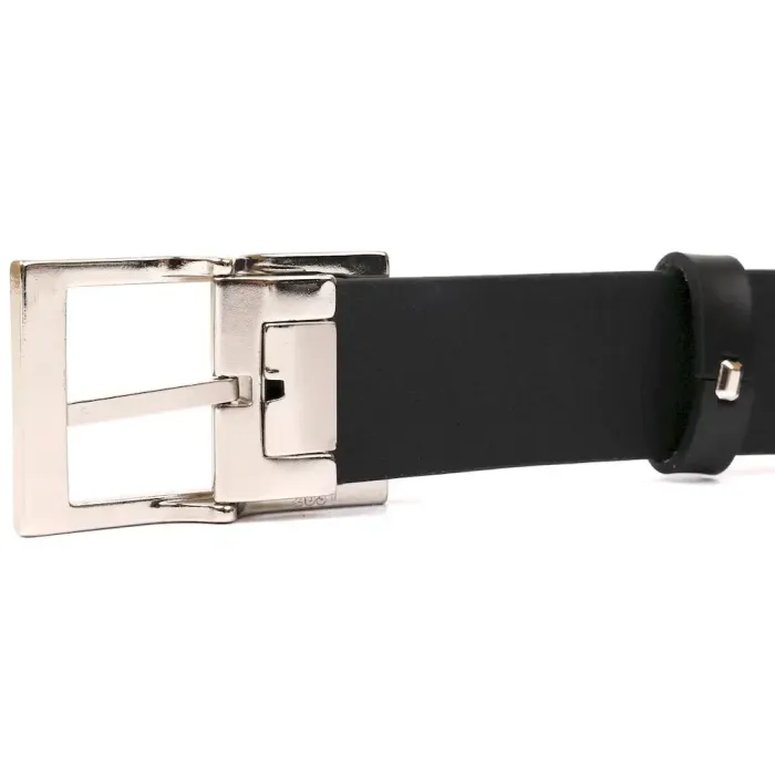 Ремень GRANDE PELLE 00239 кожаный Черный