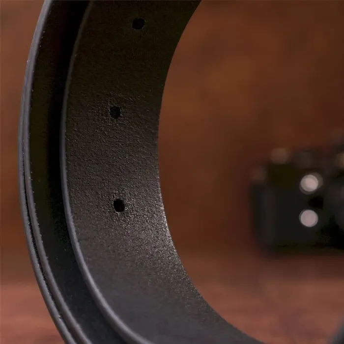 Ремень GRANDE PELLE 00239 кожаный Черный