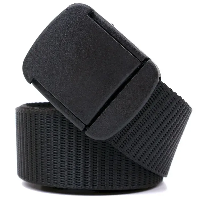 Текстильный мужской ремень Vintage 20591 Черный