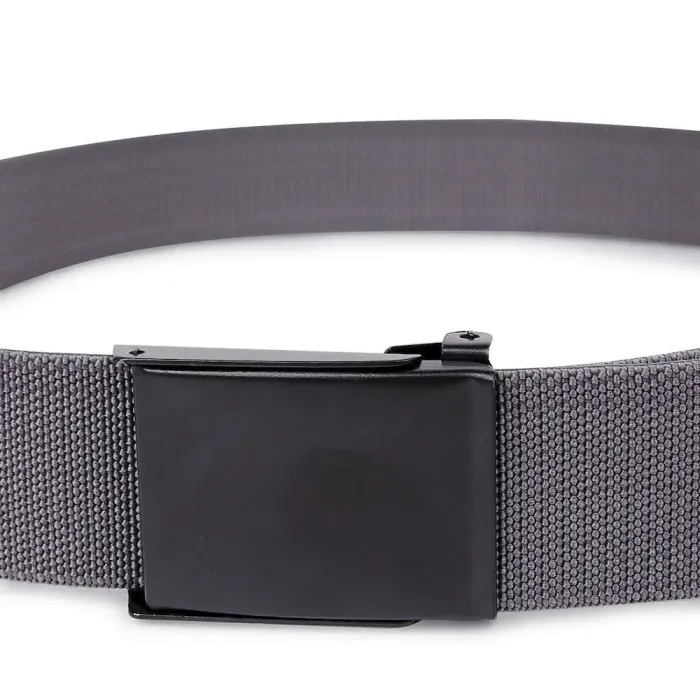 Текстильный ремень для мужчин Vintage 20578 Серый