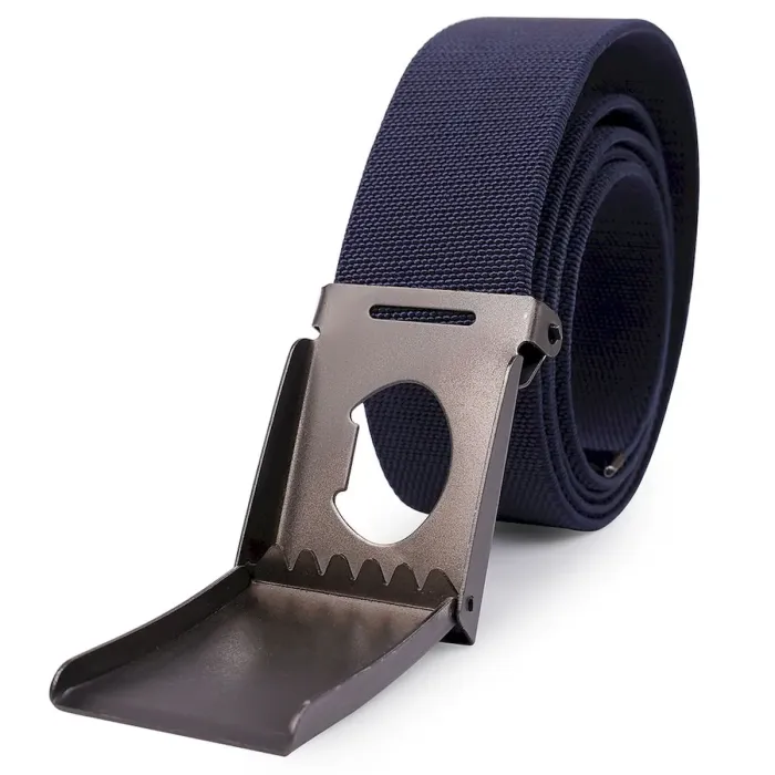 Текстильный ремень для мужчин Vintage 20580 Синий