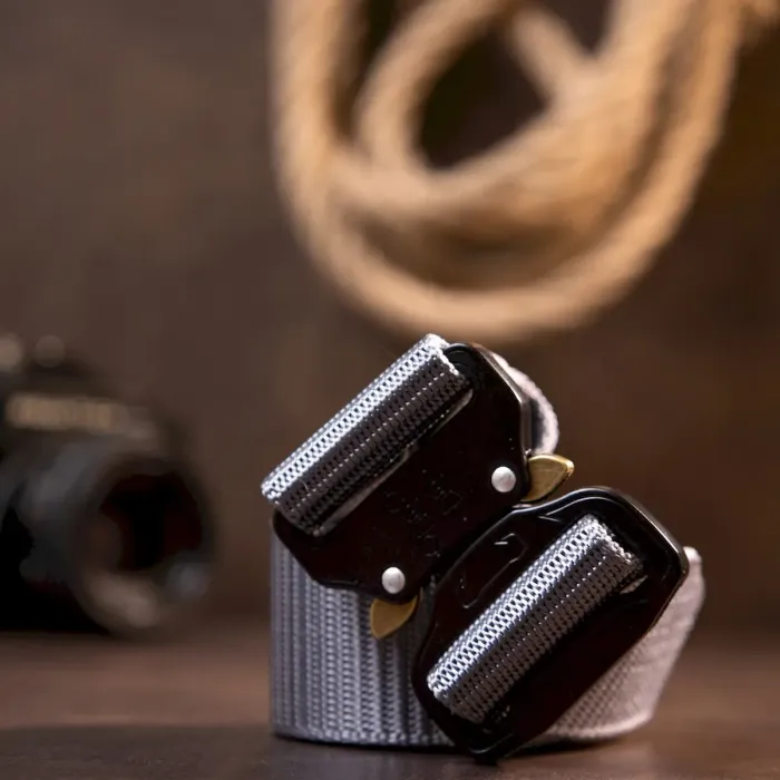 Текстильный ремень Vintage 20547 Серый