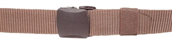 Тканинний чоловічий ремінь Vintage 20229 Коричневий