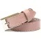 Тонкий жіночий шкіряний ремінь GRANDE PELLE 11448 Рожевий