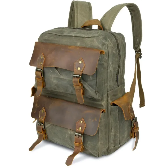 Туристичний рюкзак canvas Vintage 20107