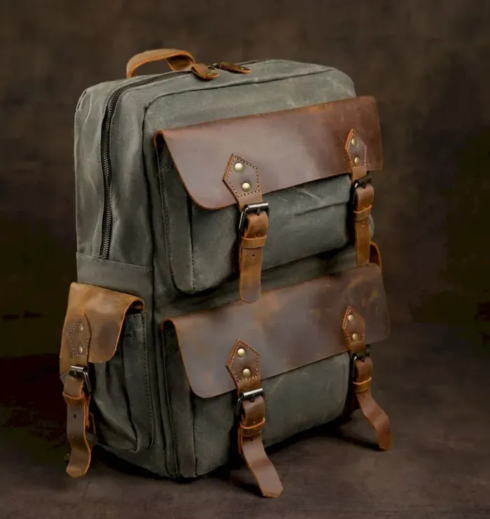 Туристичний рюкзак canvas Vintage 20107