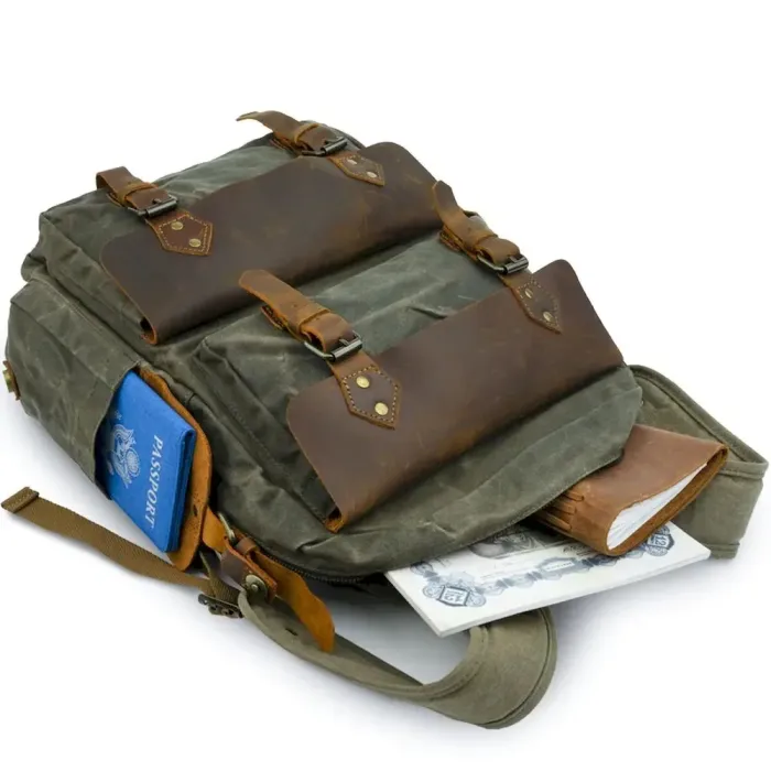 Туристичний рюкзак canvas Vintage 20107