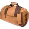 Зручна дорожня сумка із щільного текстилю 21239 Vintage Коричнева