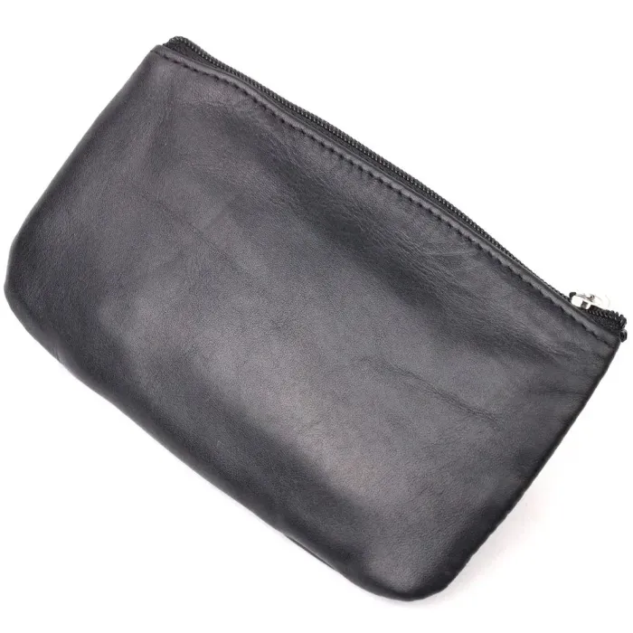 Зручна ключниця із натуральної шкіри KARYA 21211 Чорний