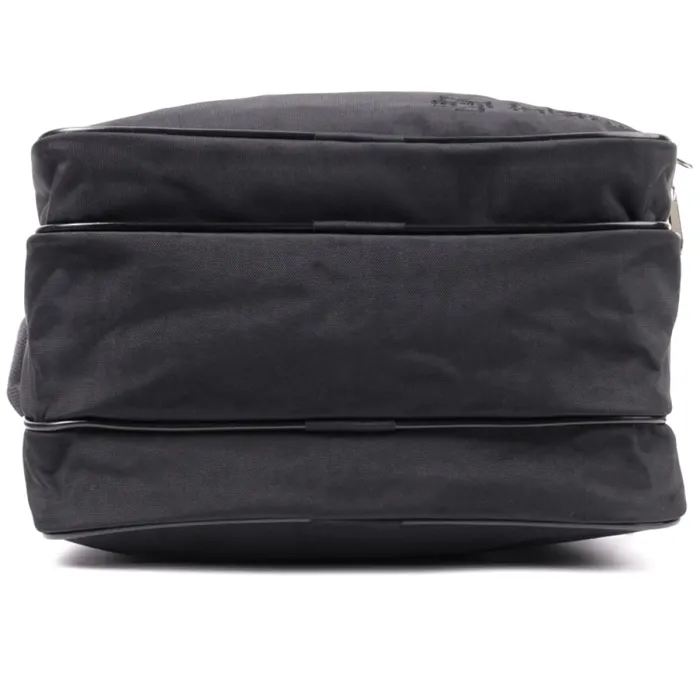 Зручна чоловіча сумка на плече з якісного поліестеру FABRA 22577 Чорний