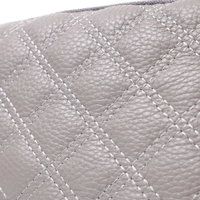 Зручна жіноча сумка прошита ромбами на лицьовій стороні з натуральної шкіри Vintage 22810