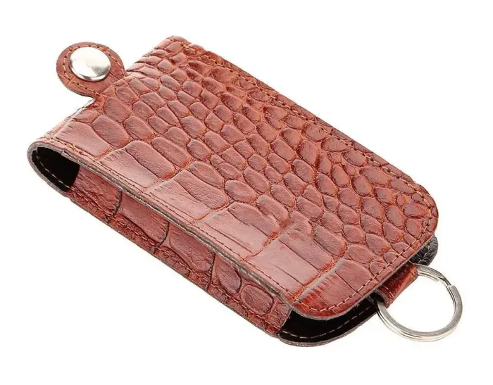 Зручна ключниця зі шкіри під крокодила SHVIGEL 16145