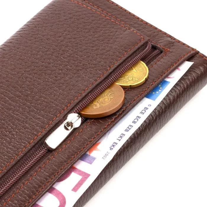 Зручне жіноче портмоне з натуральної шкіри флотар CANPELLINI 21696