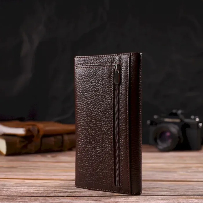 Зручне жіноче портмоне з натуральної шкіри флотар CANPELLINI 21696