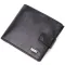Зручний чоловічий гаманець з натуральної гладкої шкіри CANPELLINI 21877 Чорний