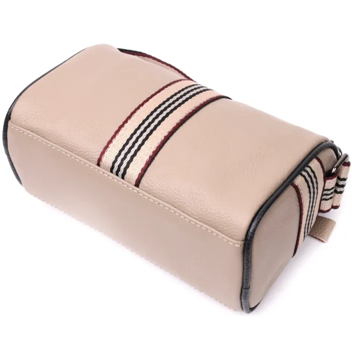 Унікальна сумка для жінок з акцентом посередині з натуральної шкіри Vintage 22360