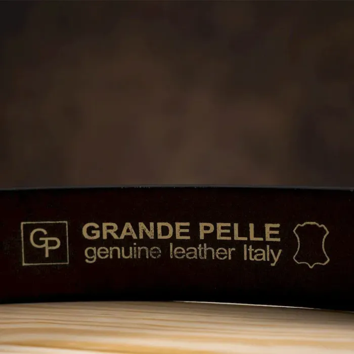 Ремінь чоловічий GRANDE PELLE 11032 Чорний