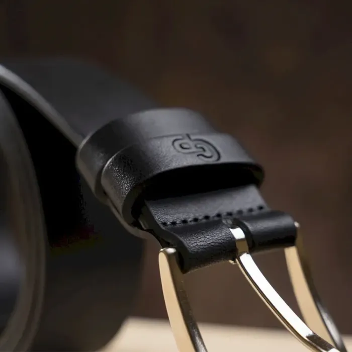 Ремінь чоловічий GRANDE PELLE 11032 Чорний