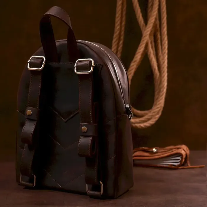 Універсальний жіночий рюкзак Shvigel 16329 Коричневий.