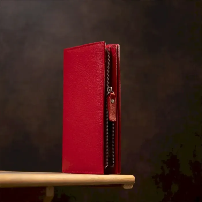 Універсальний жіночий гаманець ST Leather 19372 Червоний