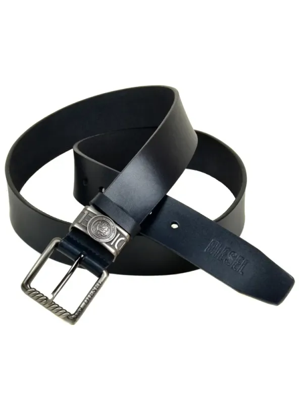 Ремень Мужской кожа V0040 blue