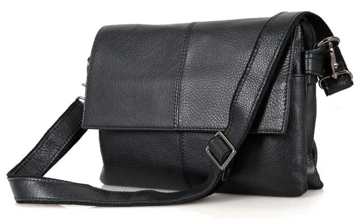 Сумка чоловіча Vintage 14409 Чорна