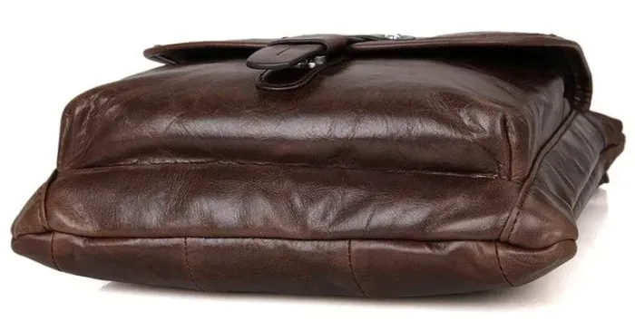 Сумка чоловіча Vintage 14091 Коричнева