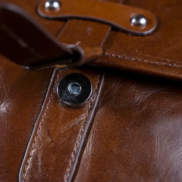 Сумка чоловіча Vintage 14091 Коричнева