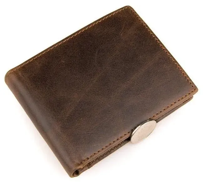 Гаманець чоловічий Vintage 14230 Коричневий