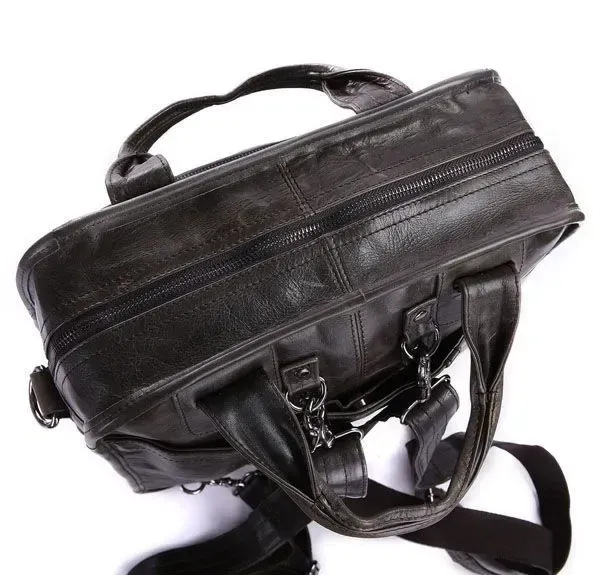 Сумка чоловіча Vintage 14068 Сіра