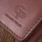 Вертикальне невелике жіноче портмоне в три додавання GRANDE PELLE 16784 Пудровий