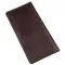Вертикальне портмоне SHVIGEL 13992 Коричневе