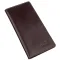 Вертикальне портмоне SHVIGEL 13992 Коричневе
