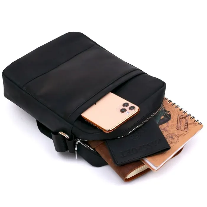 Урожай чоловіча сумка через плече Shvigel 16331 Чорний