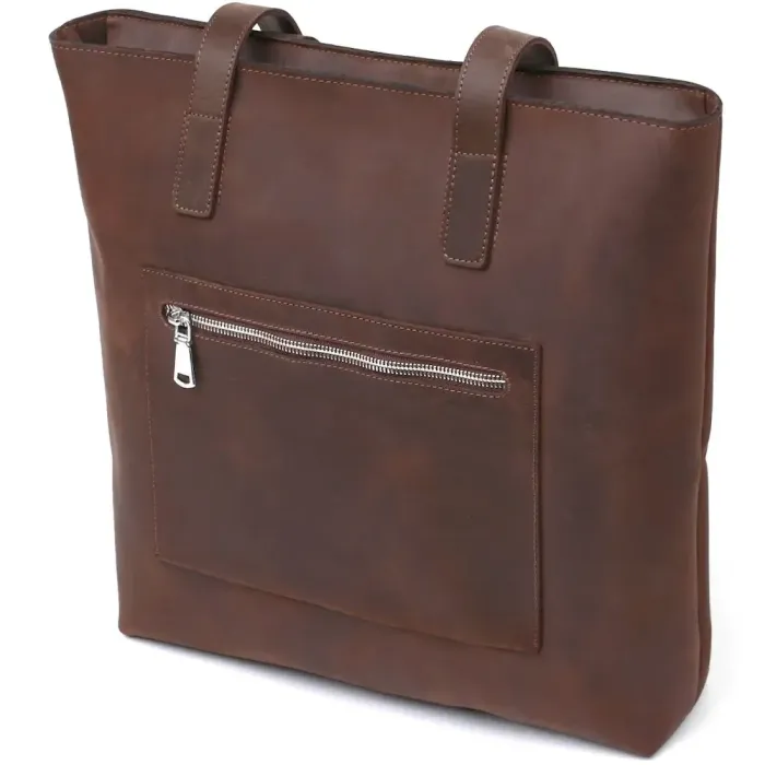 Урожай жіноча сумка-шоппер Shvigel 16349 Коричневий