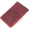 Урожай шкіряний картхолдер GRANDE PELLE 11504 Бордовий