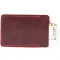 Урожай шкіряний картхолдер GRANDE PELLE 11504 Бордовий