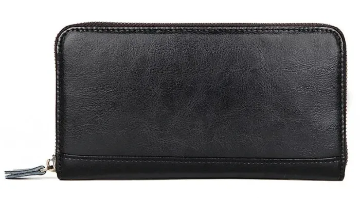 Візитниця велика Vintage 14605 Чорна