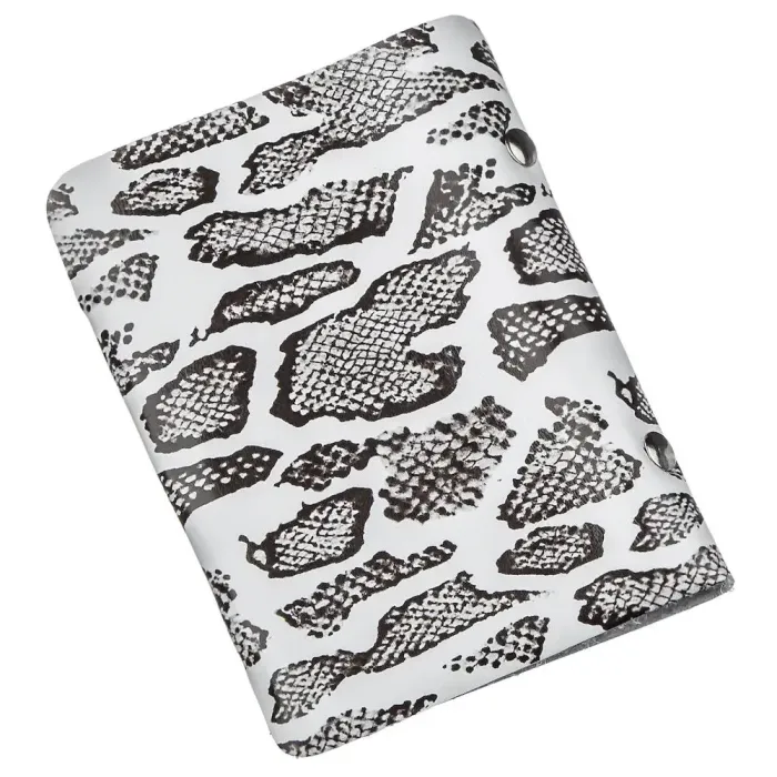 Візитниця вертикальна під екзотику 19086 Різнокольорова