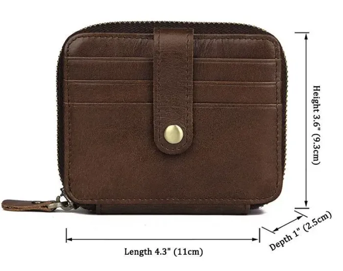 Візитниця Vintage 14604 Коричнева