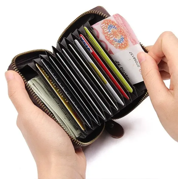 Візитниця Vintage 14604 Коричнева