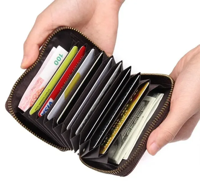 Візитниця Vintage 14604 Коричнева