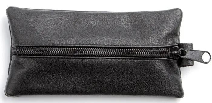 Містка ключниця з натуральної шкіри Shvigel 15203 Чорна