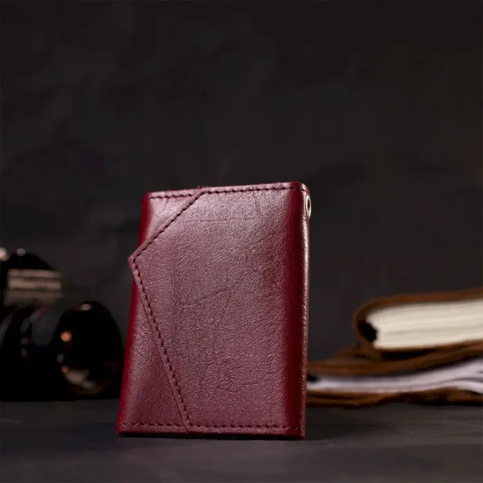 Містка жіноча шкіряна ключниця GRANDE PELLE 11642 Марсала