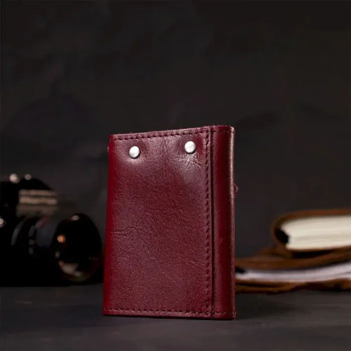 Містка жіноча шкіряна ключниця GRANDE PELLE 11642 Марсала