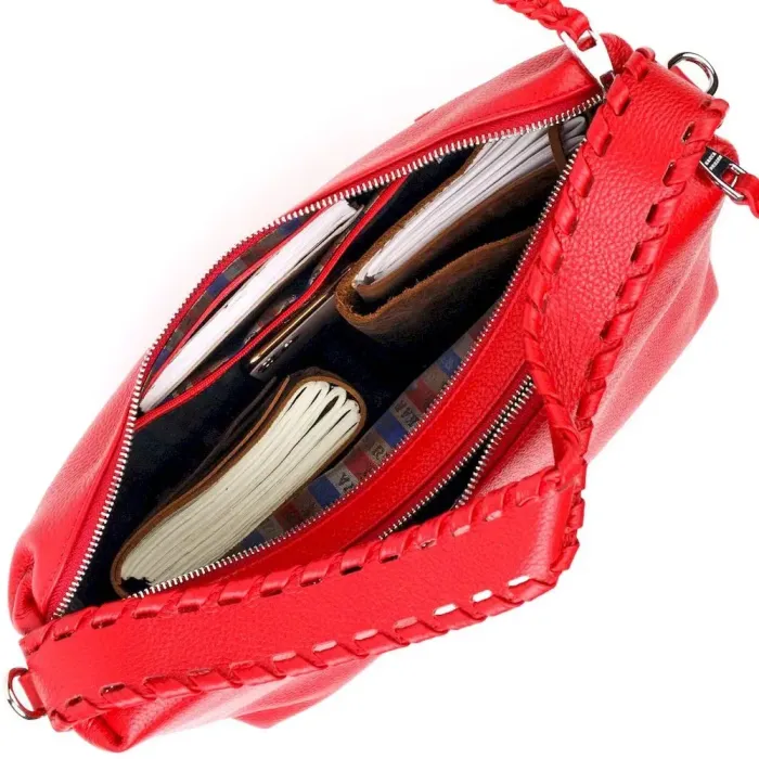 Сумка жіноча сумка KARYA 20849 шкіряна Червоний